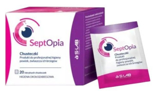 S-Lab Septopia Chusteczki 20szt. Podrażnienie