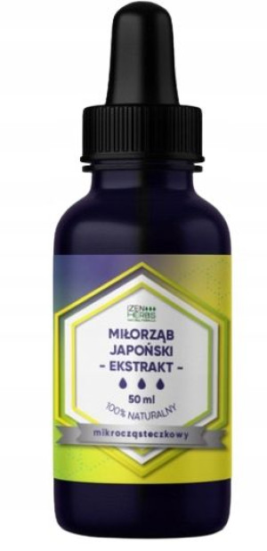 Miłorząb Japoński Wyciąg Mikrocząsteczkowy 50 Ml