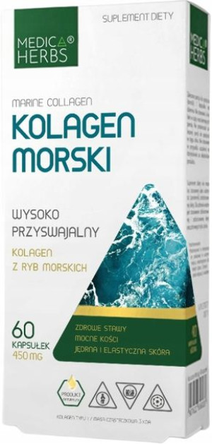 KOLAGEN MORSKI Collagen 60k MEDICA HERBS Skóra