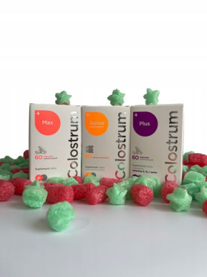 Colostrum Zestaw dla Rodziny 2+1 ODPORNOŚĆ 30 dni