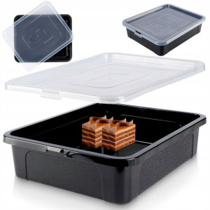 Pojemnik Na Ciasto Placek Transport Pudełko Box