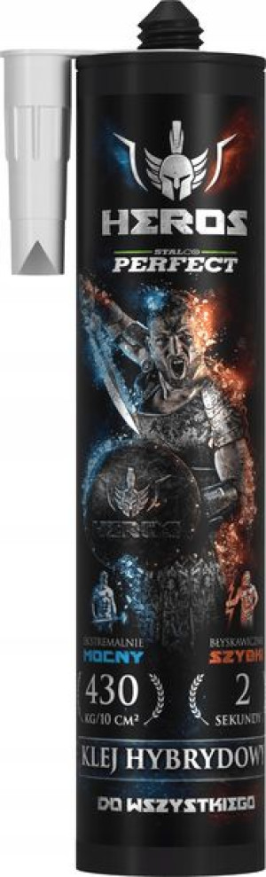 Stalco Klej Hybrydowy Montażowy Heros Strong 290ml