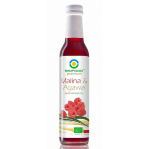 Syrop Malina z Agawą Bio 250ml - Bio Food