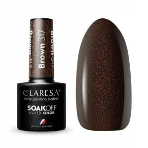 Claresa Lakier Hybrydowy Brown 317 5g