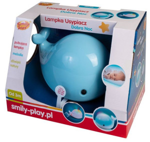 Smily Play Lampka usypiacz Dobra noc Wieloryb