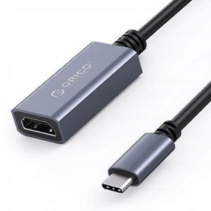 Adapter USB-C na HDMI 2.0 4K@60Hz aluminium ORICO