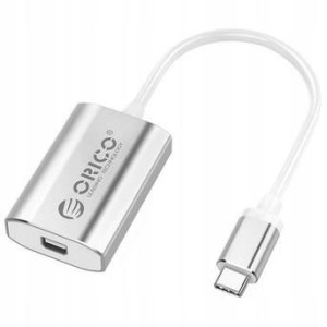 Adapter USB-C na miniDisplayPort 4K@60Hz alu ORICO
