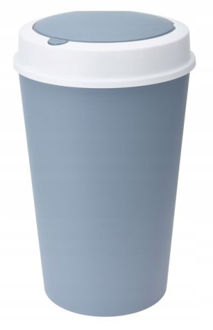 Kosz Na Odpady Śmieci Plastikowy Okrągły 25 L