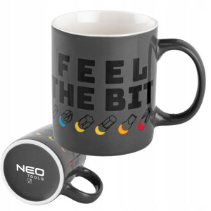 Neo Gd026 Kubek Z Nadrukiem Feel The Bit, 330ml