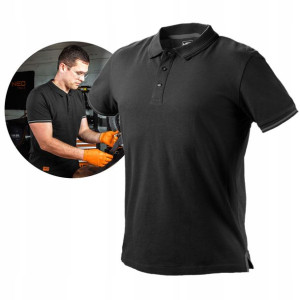 Neo Koszulka Polo Robocza Denim Czarna Rozm. S