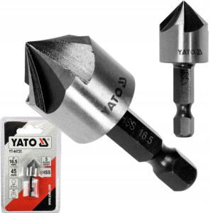 Yato Yt-44725 Pogłębiacz Metalu Hss 16,5x40mm Hex