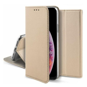 Kabura Magnet Book Do Xiaomi Redmi 10 Złoty