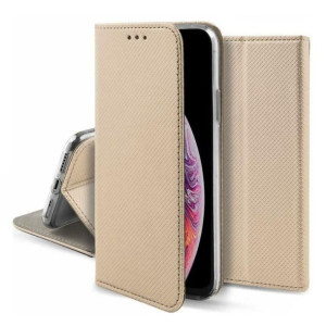 Kabura Magnet Book Do Realme Gt Neo 2 Złoty