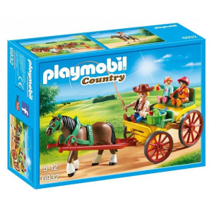 6932 Playmobil Bryczka konna