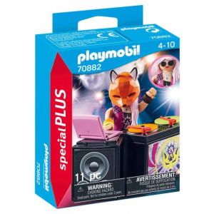 70882 Playmobil DJ ze stołem mikserskim
