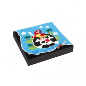 AMSCAN Serwetki 33x33 cm Pirat 20 szt.