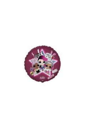 Balon foliowy 18" FX - LOL: Born To Be Bad, pakowany
