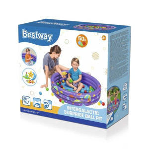 BESTWAY Basen dmuchany z pilkami 102x25cm