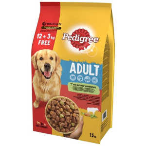 Pedigree Wołowina sucha karma dla psa 15kg
