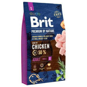 BRIT Premium Adult S - sucha karma dla psa - 3kg
