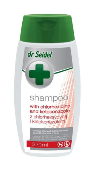 Dr Seidel Szampon z chlorheksydyną i ketokonazolem