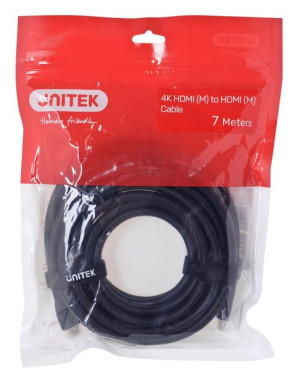Unitek Kabel Hdmi 2.0, 4k 60hz, C11068bk, 7m
