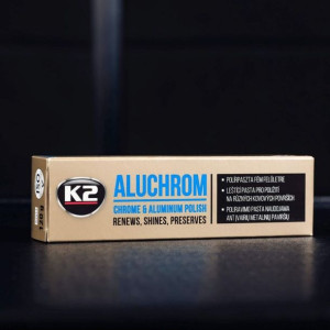 K2 ALUCHROM 120g - pasta do chromu i metali kolorowych