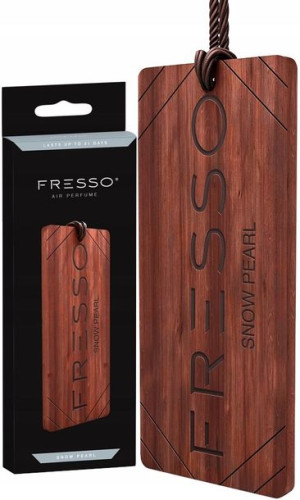 Fresso Zawieszka Drewniana zapachowa Snow Pearl