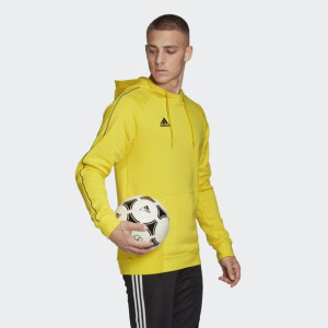 Bluza męska adidas Core 18 Hoody żólta FS1896