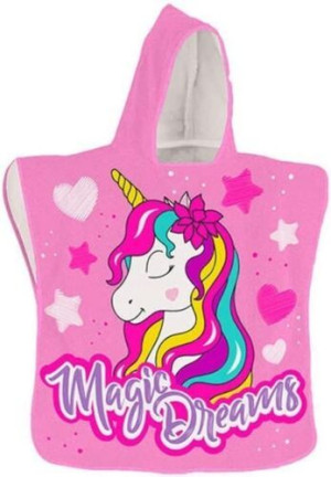 Unicorn Ręcznik Kąpielowy Dziecięcy Ponczo Jednorożec