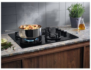 Płyta gazowa Electrolux EGG6407K (4 pola grzejne; kolor czarny)