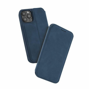 Kabura Vintage Book Do Samsung S21 Ultra Granatowy