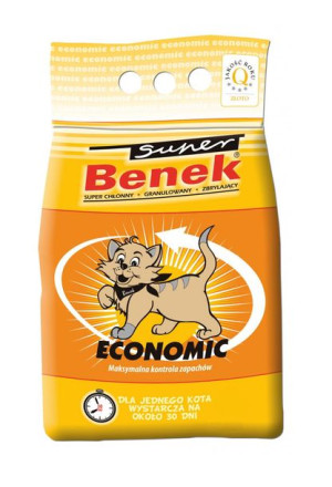 Super Benek Economic 25L Żwirek dla kota BENTONIT