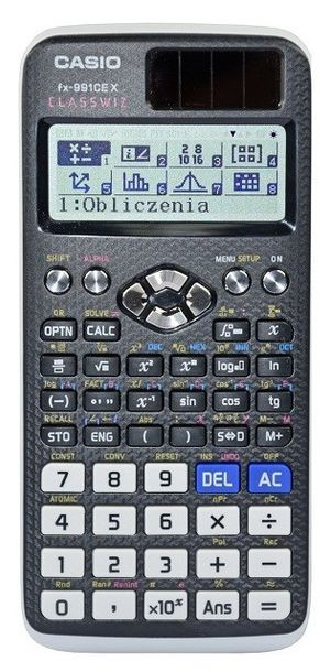 Casio Kalkulator Naukowy Fx 991cex Classwiz Czarny, 12 Cyfrowy Wyświetlacz