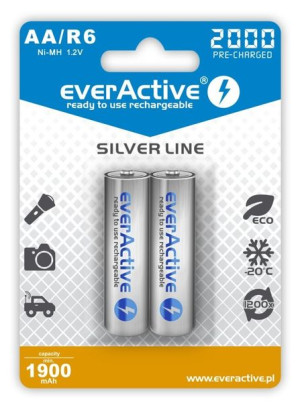 Everactive Akumulatorki Aa 2000 Mah - 2 Sztuki Evhrl6-2000