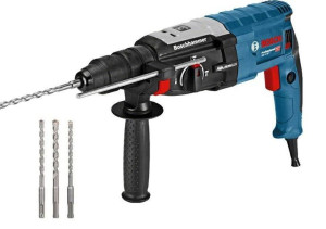 Bosch Młotowiertarka Z Opcją Kucia 3,2j Gbh 2-28 F + Wiertła 3szt.