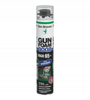 Pianka montażowa pistoletowa GUNFOAM 8008 | 870 ml