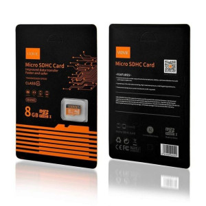 Karta Pamięci Vidvie Micro Sdhc 8gb Czarny