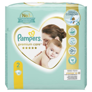 Pampers Zestaw pieluch Care Mini 2 (4-8 kg); 23