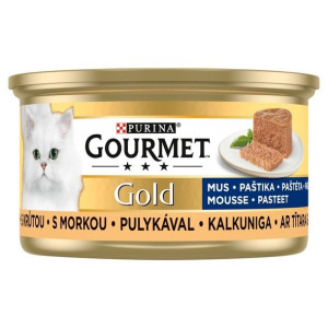 Purina Gourmet Gold mokra karma dla kota mus z indyka 85g
