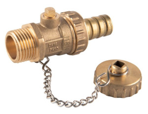 Zawór Kulowy Spustowy, Wkrętny, 1/2", F-comfort