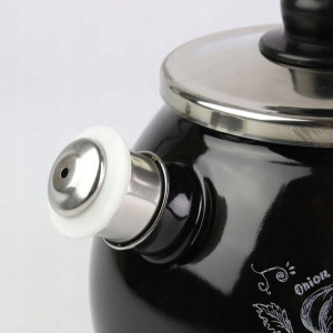 Czajnik emaliowany 2,5l chili
