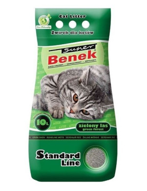 Super Benek Standard Zielony Las Kot 10L