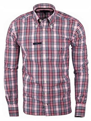 Koszula męska TOMMY HILFIGER w kratkę - M
