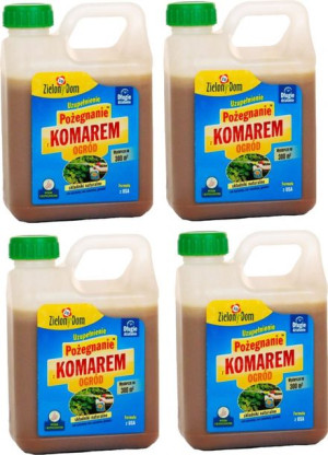 Pożegnanie z Komarem ZAPAS 950ml 4szt. - Odstraszacz Komarów