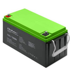 Akumulator żelowy Qoltec 12V 150Ah