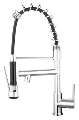 F-master Bateria Zlewozmywakowa Stojąca, Wielofunkcyjna, Chrom