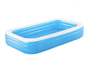 Basen do ogrodu dla dzieci 6+ Dmuchany 3 pierścienie 305x183x56cm BESTWAY