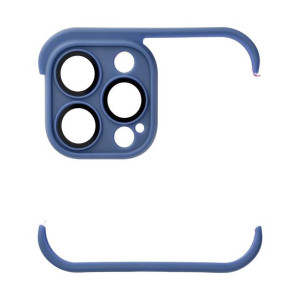 Futerał Mini Bumpers Z Ochroną Wyspy Aparatu Do Iphone 13 Pro Max Niebieski