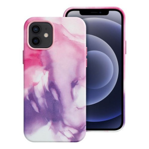 Leather Mag Cover Do Iphone 12 Purple Splash